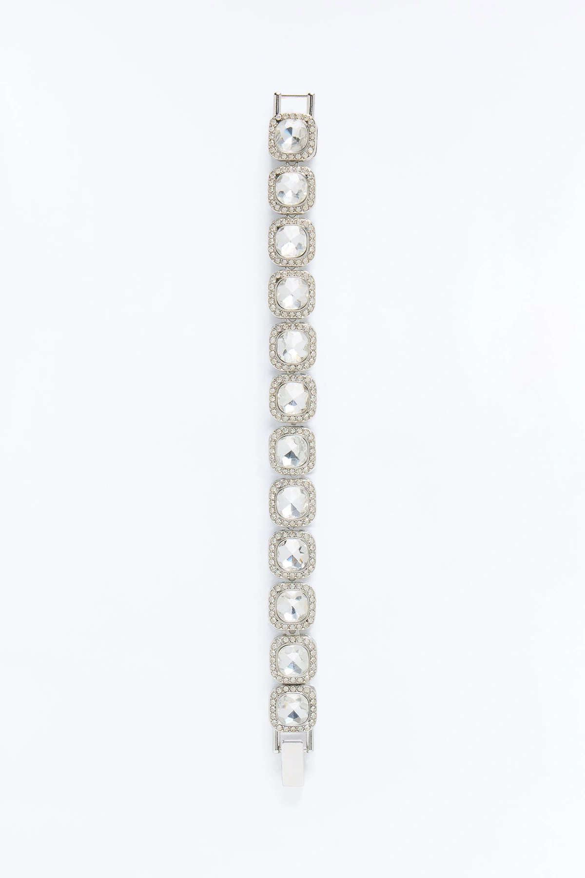 Deserve It All Tennis Bracelet - Silver — Prateado
