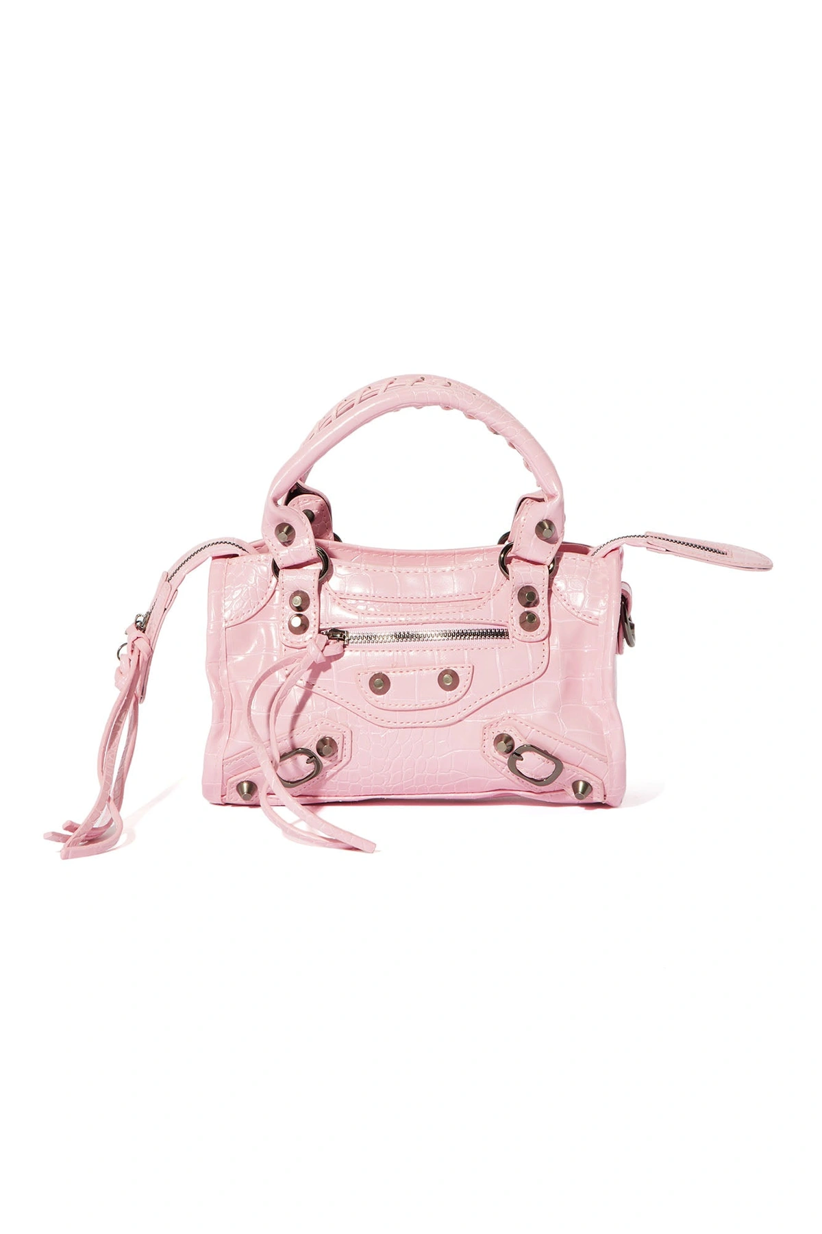 Extravagant Motion Satchel Handbag - Pink — Rosa