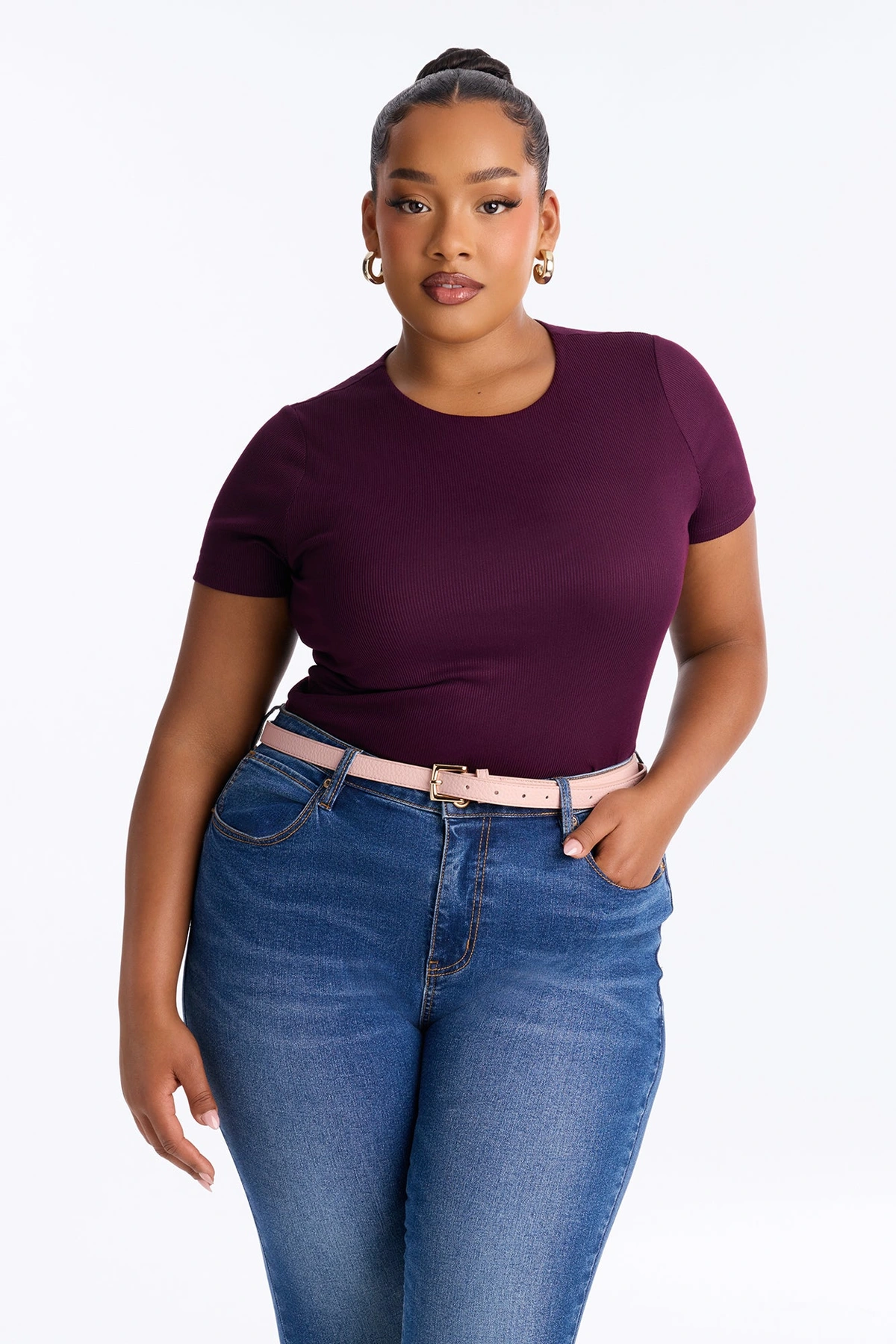 Small Waist Big Confidence Trio Belt Set - Pink/combo — Rosa/combinação