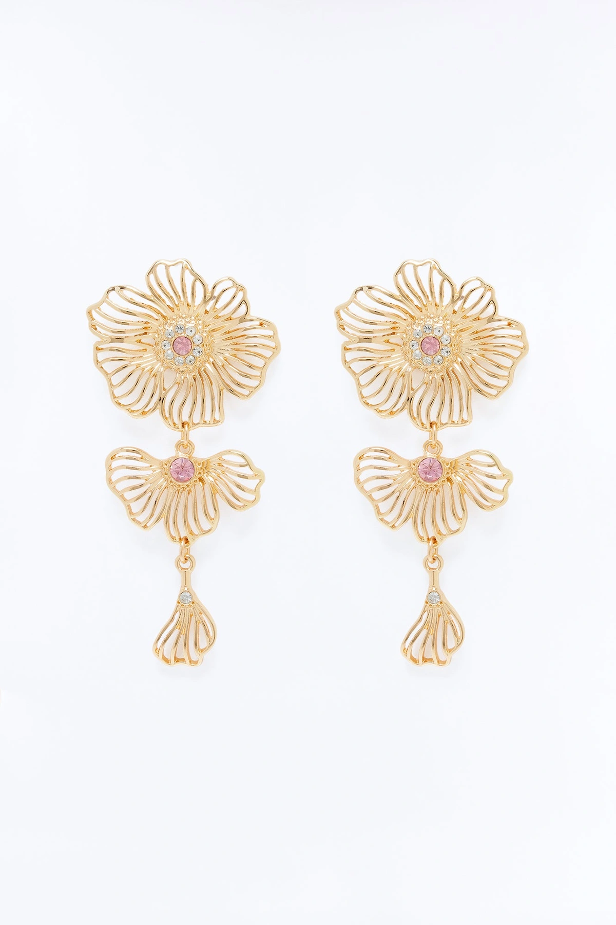 Poppy Fields Earrings - Pink — Rosa