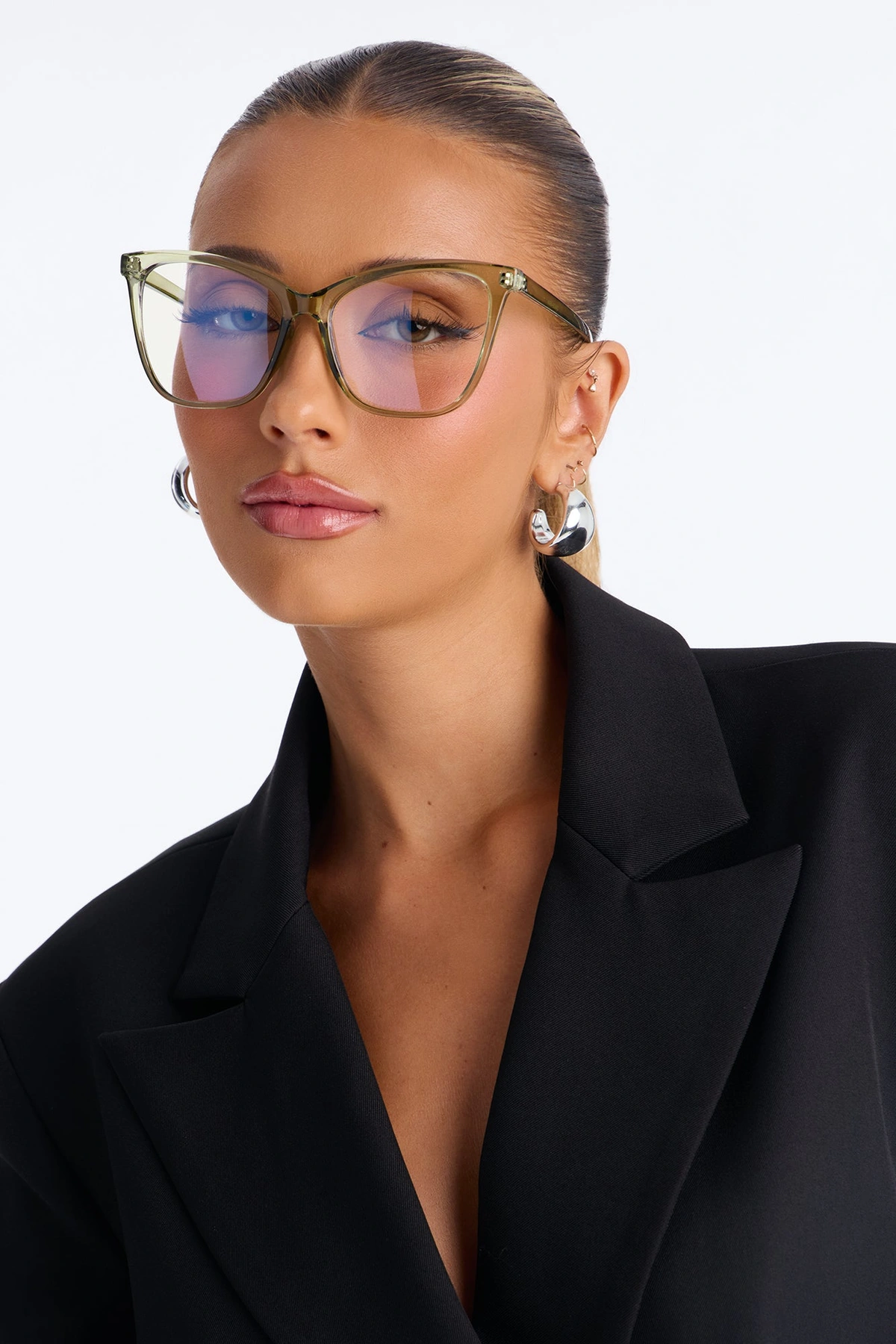 Read Your Mind Blue Light Glasses - Green — Verde