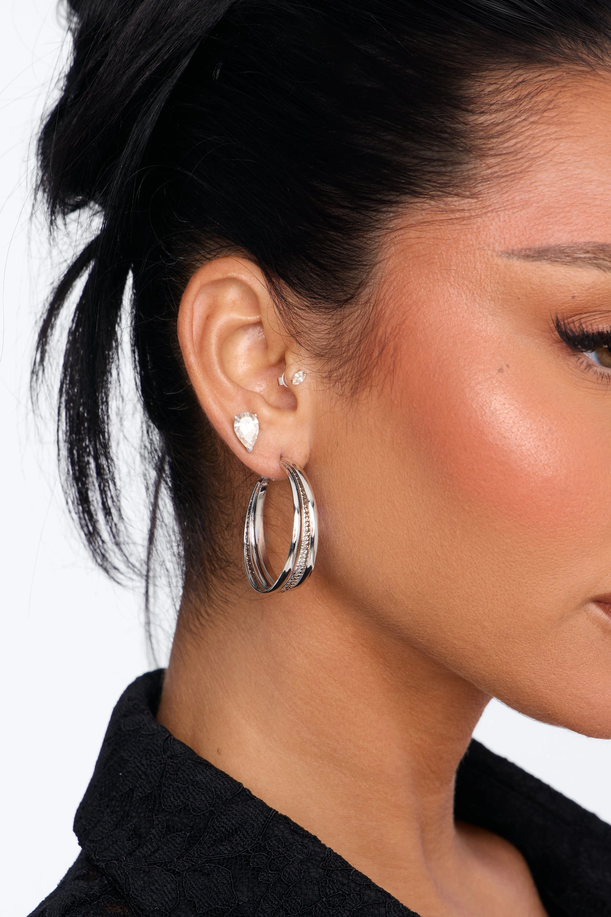 Beach Party Earrings - Silver — Prateado