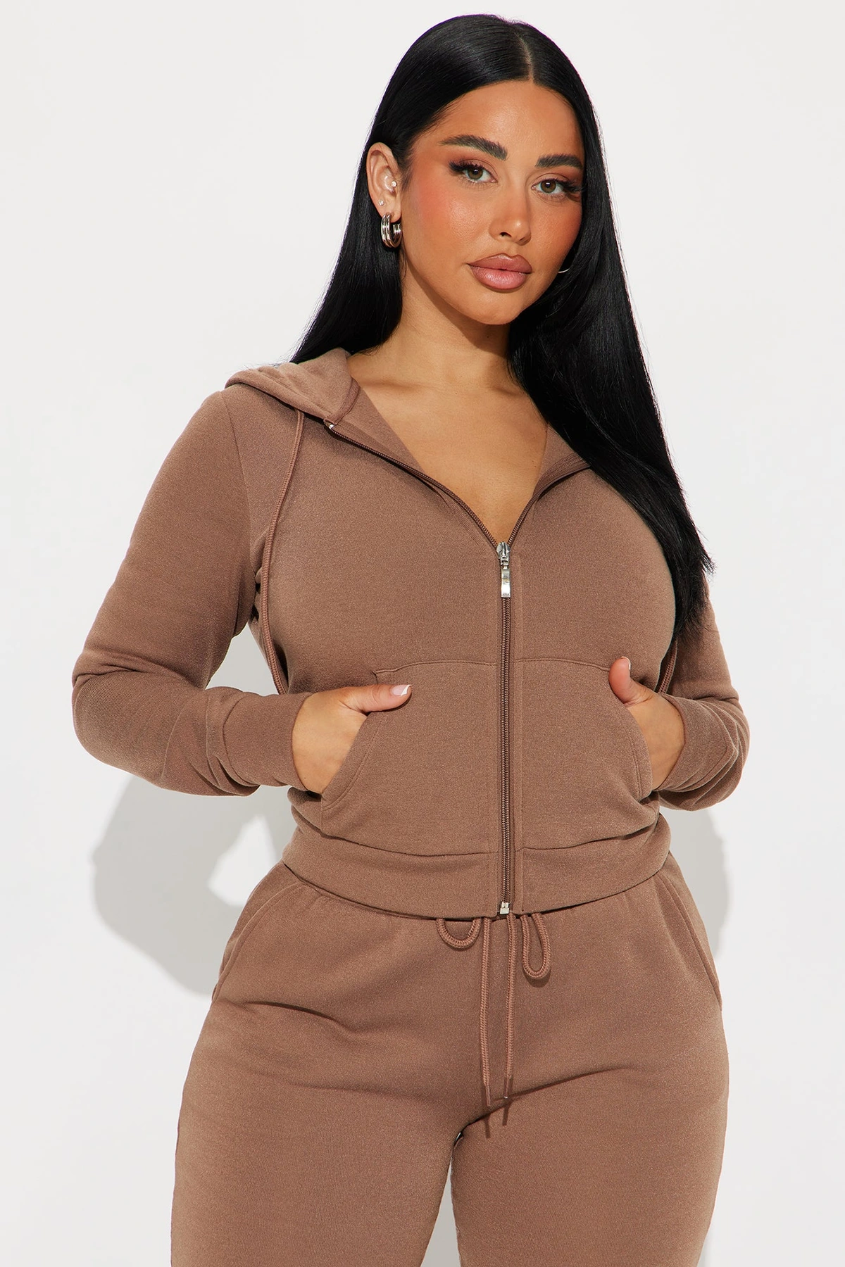 Candace Lounge Set - Brown — Castanho