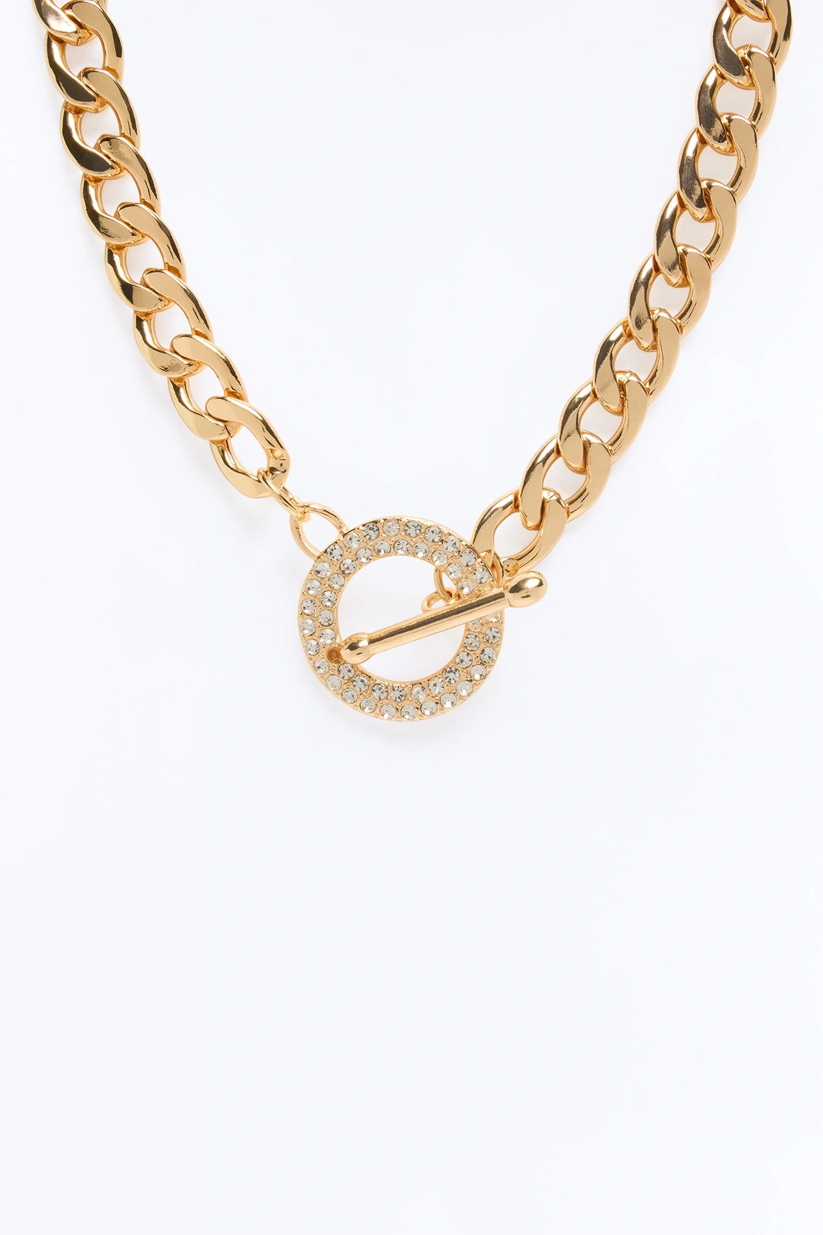 Stick Together Necklace - Gold — Dourado