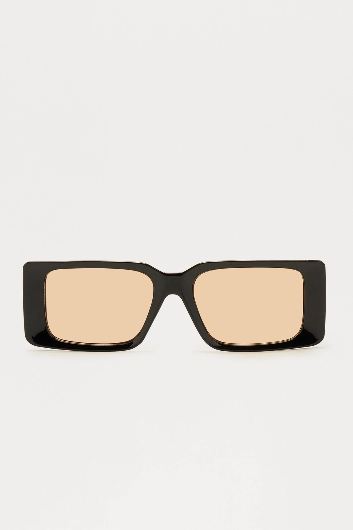 Sundaze Square Sunglasses - Black — Preto