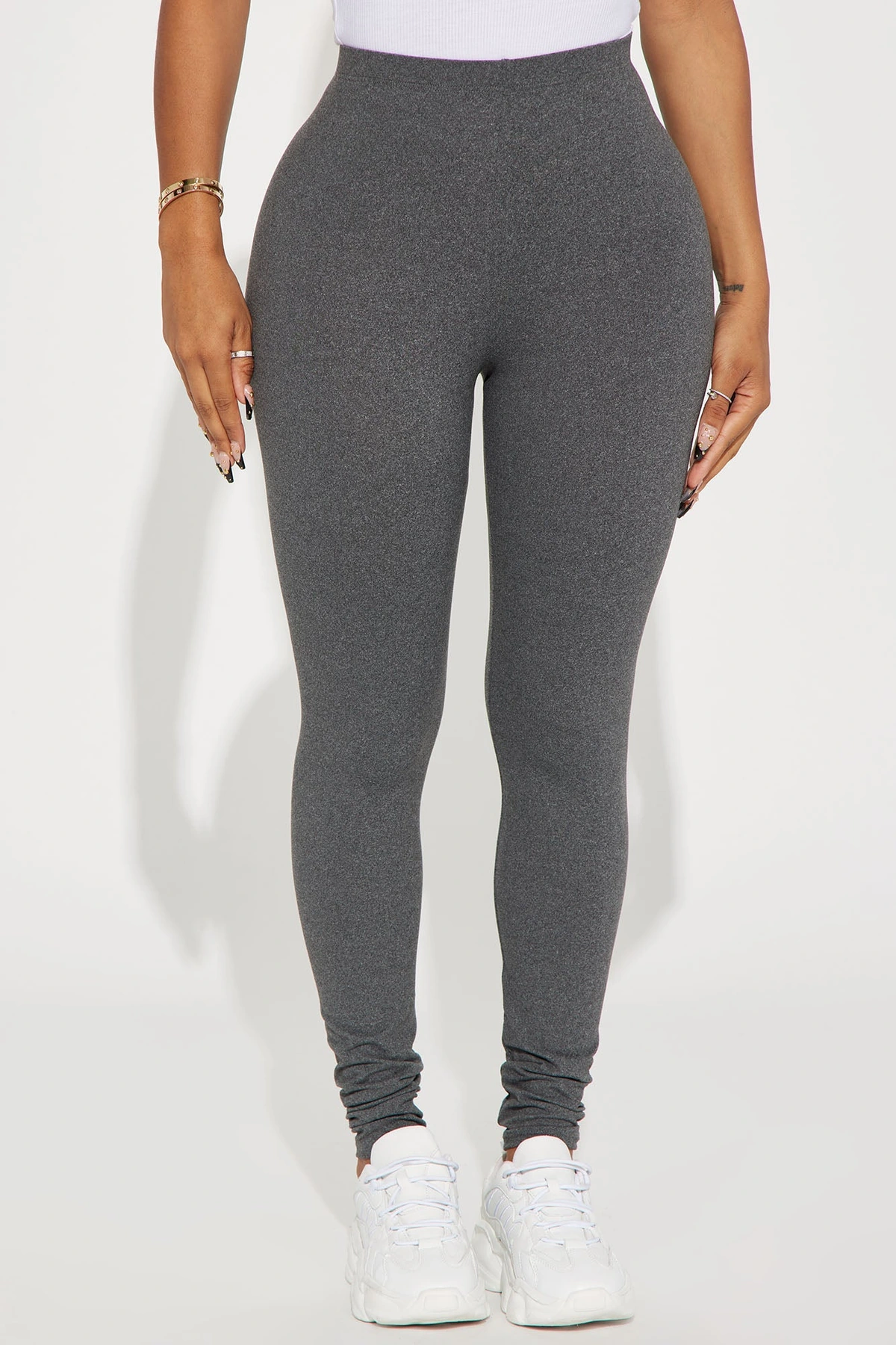 Almost Every Day Leggings - Charcoal — Cinzento-escuro