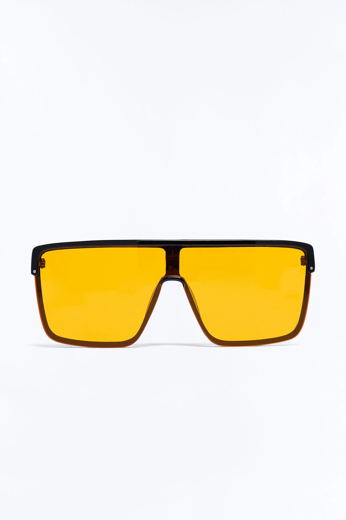 Wave Runner Sunglasses - Black/Orange — Preto/Laranja