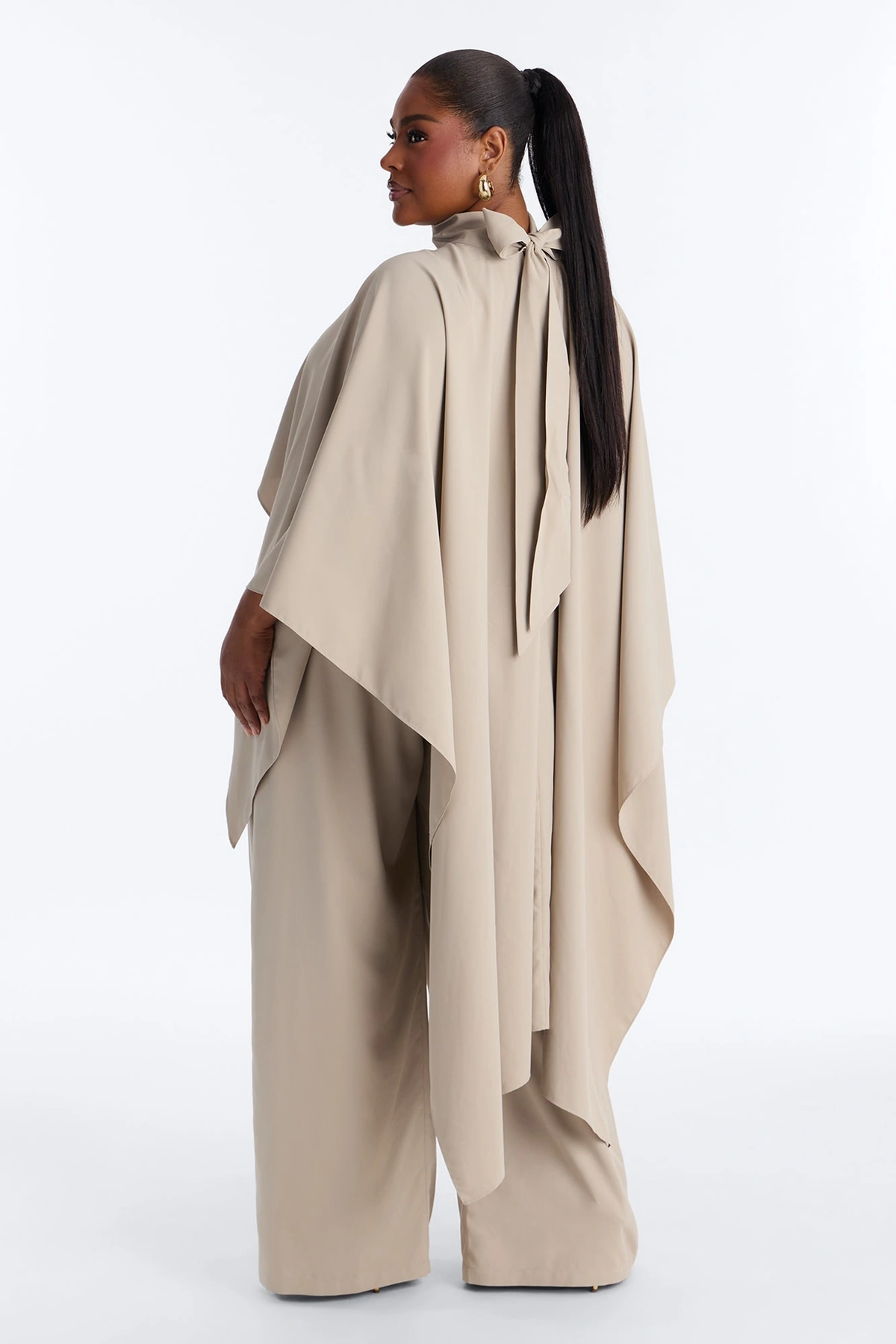 Refined Flow Pant Set - Taupe — Bege acinzentado