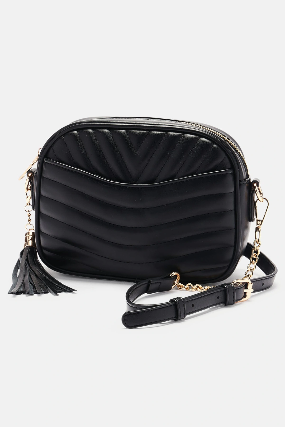 Your Necessity Crossbody Bag - Black — Preto