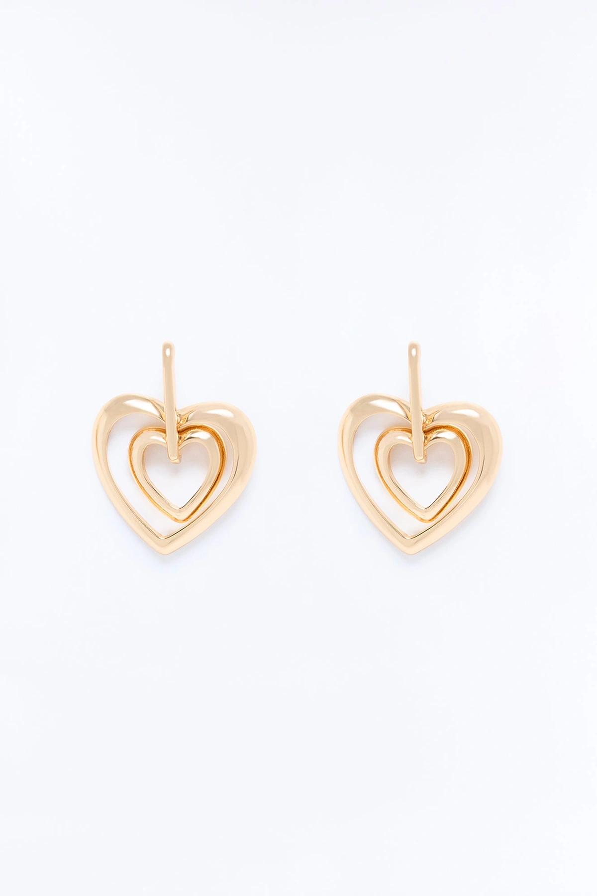 Hold Me Closer Drop Earrings - Gold — Dourado