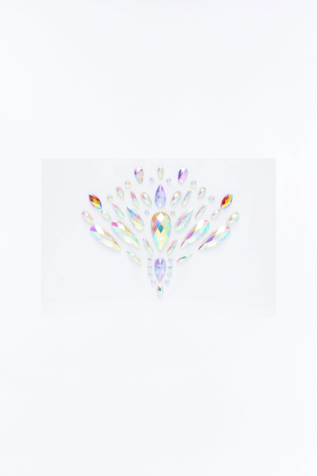 Like Fireworks Face And Body Jewels - Clear — Clear