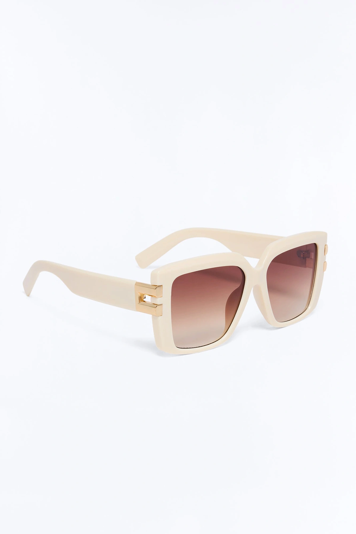Already Forgotten Sunglasses - Beige — Bege