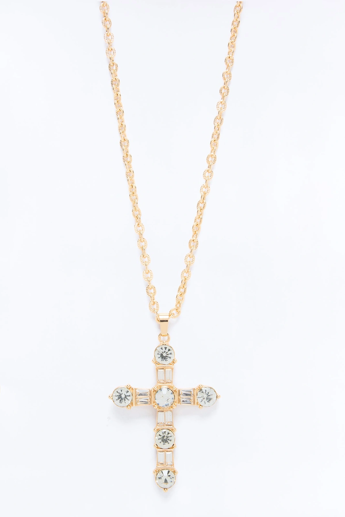 Needing Redemption Pendant Necklace - Gold — Dourado