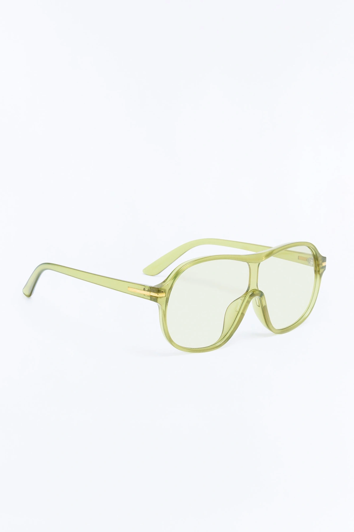 Couldn't Help It Sunglasses - Olive — Verde-azeitona