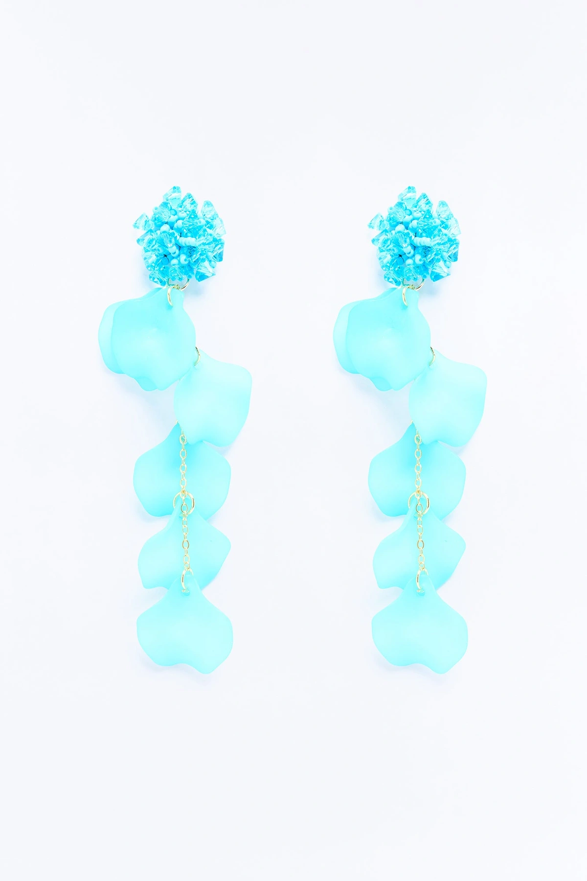 Celestial Falls Drop Earrings - Turquoise — Turquoise