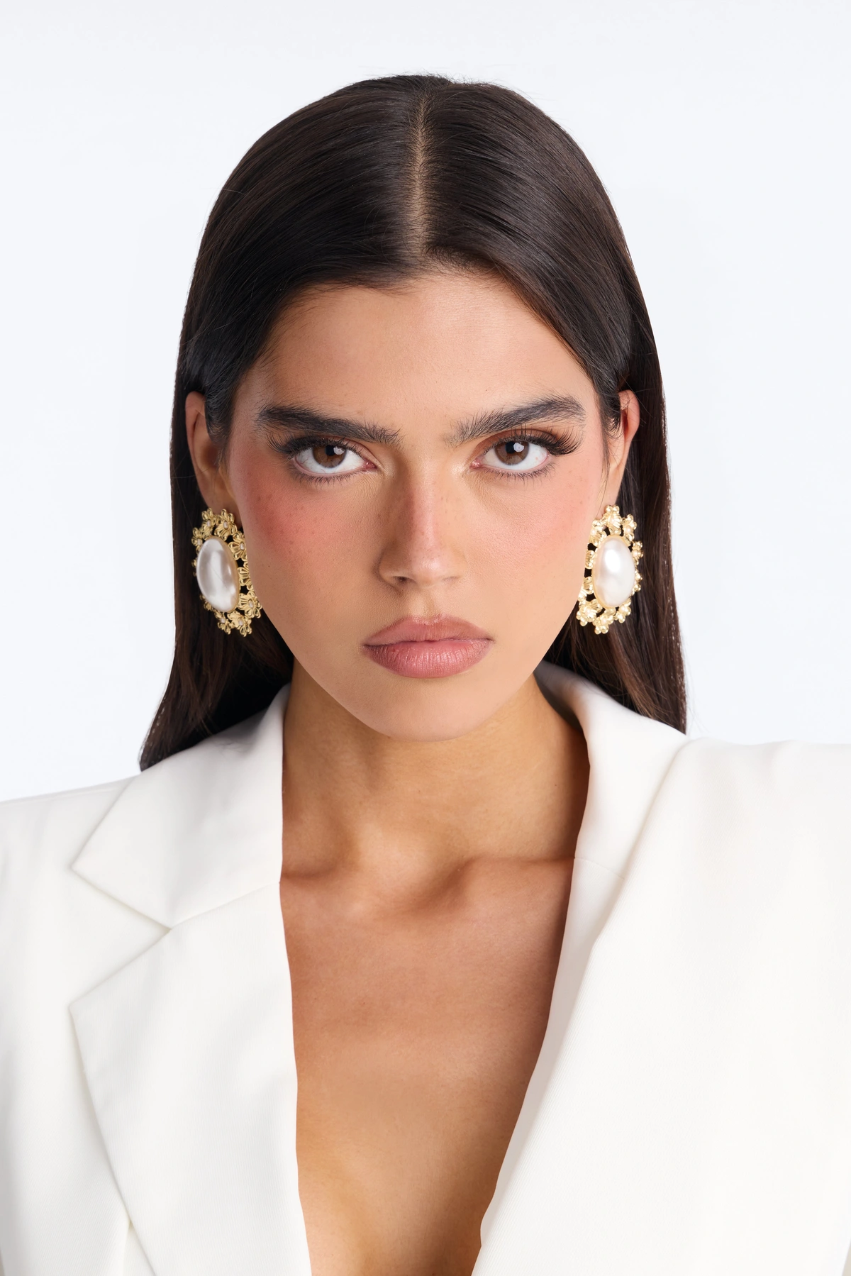 Perfect Reflection Earrings - Gold/combo — Dourado/combinação