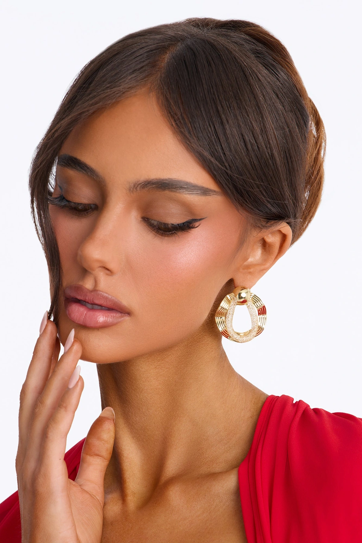 Stick By Me Earrings - Gold — Dourado