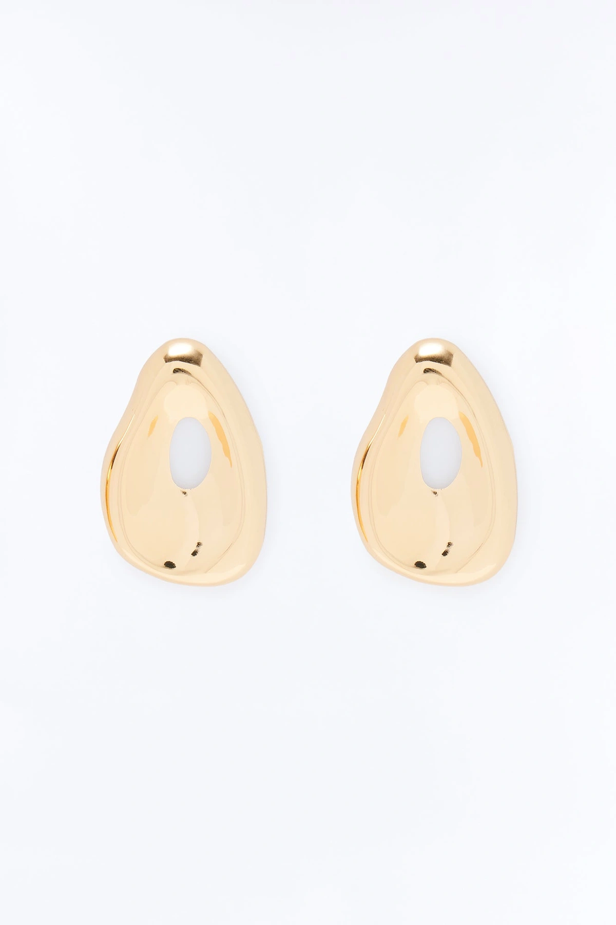 True Vision Drop Earrings - Gold — Dourado