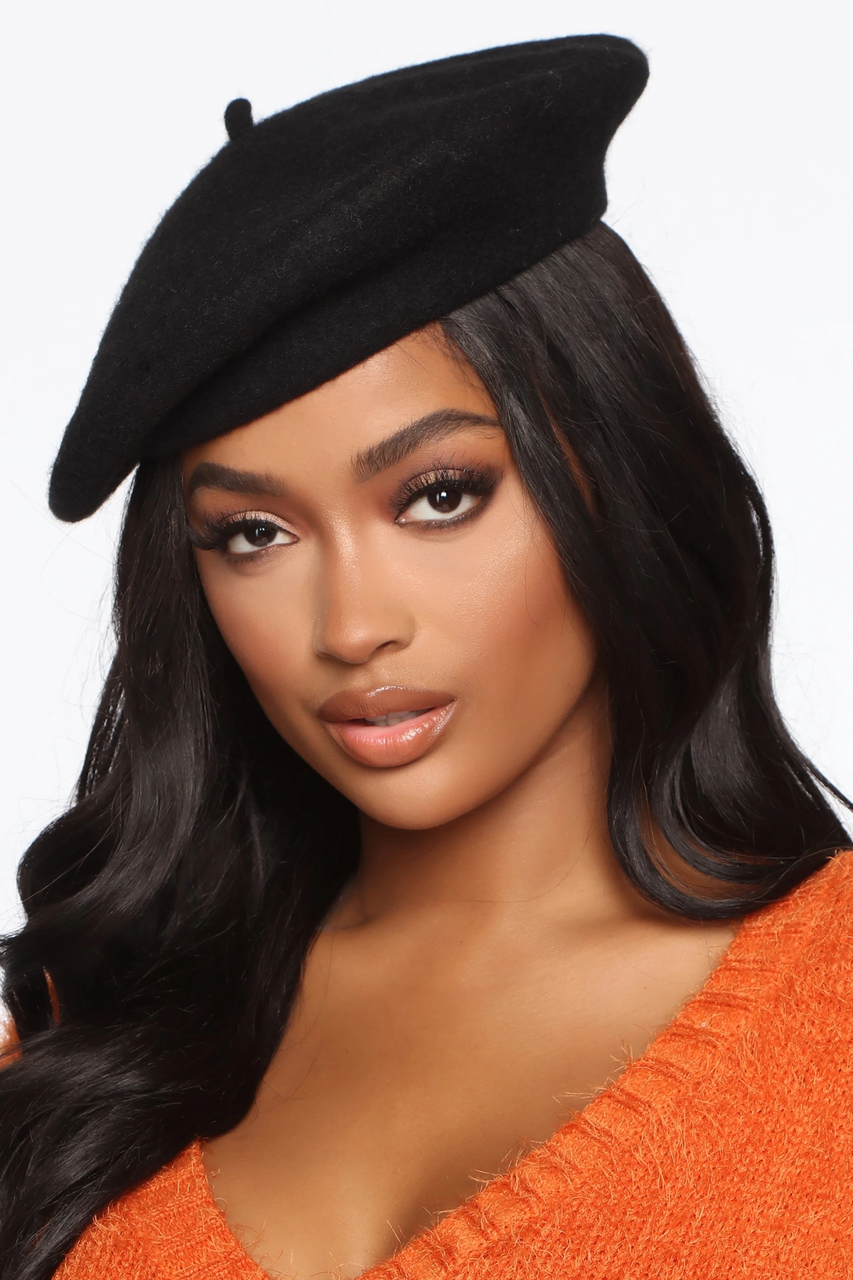 Beauty And The Babe Beret - Black — Preto