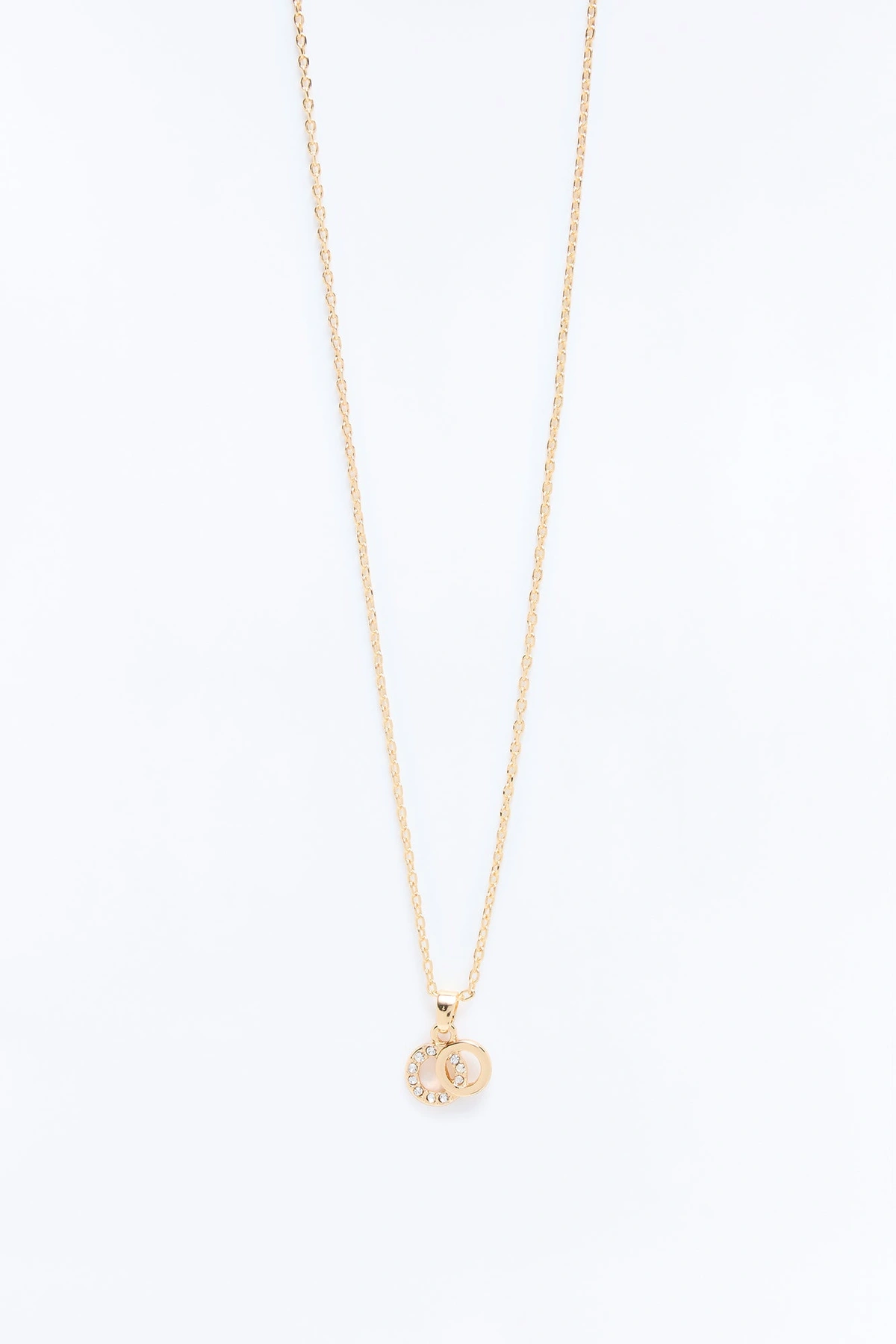 Belong Together Pendant Necklace - Gold — Dourado