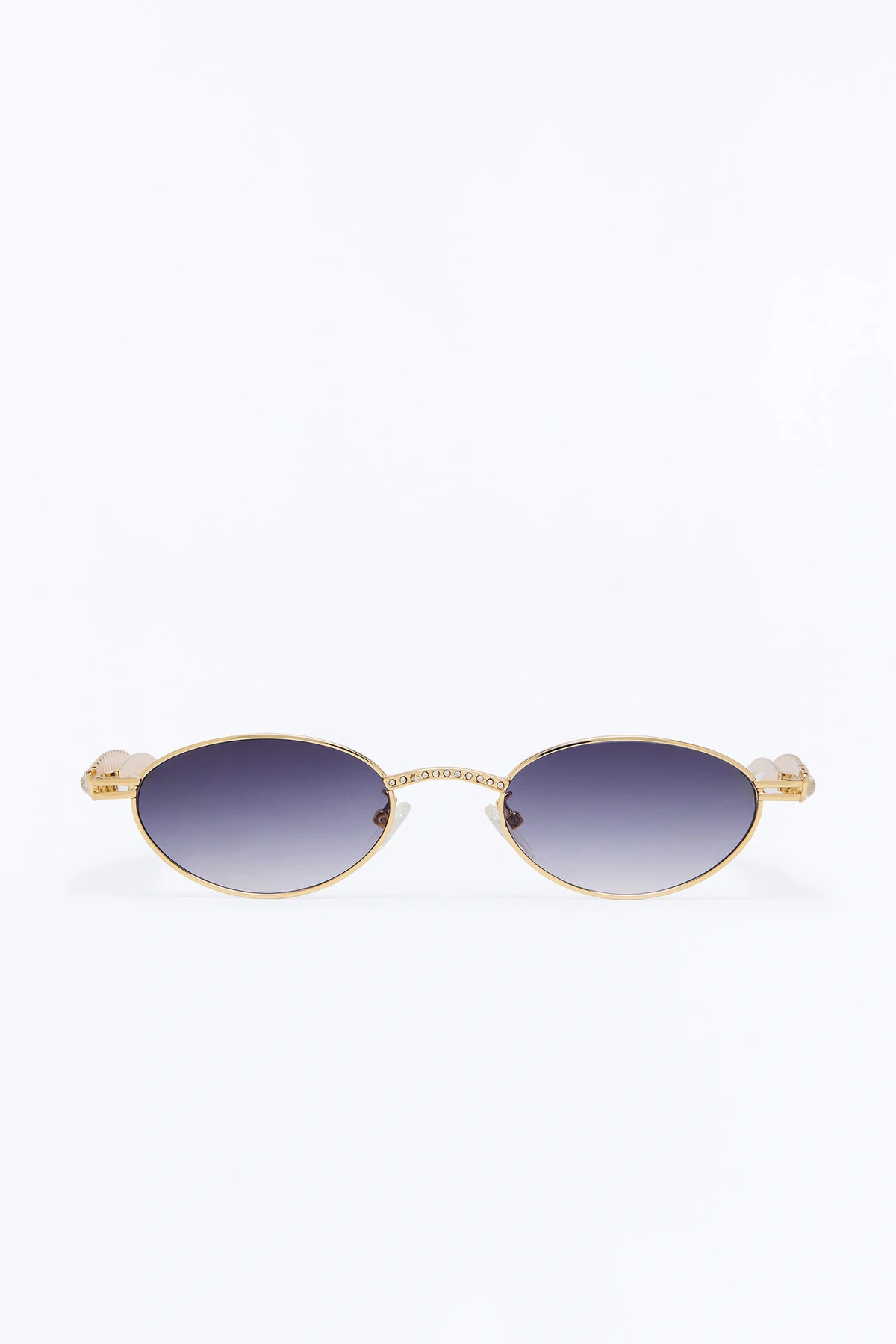 Shake It Girl Sunglasses - Gold/Purple — Dourado/Roxo