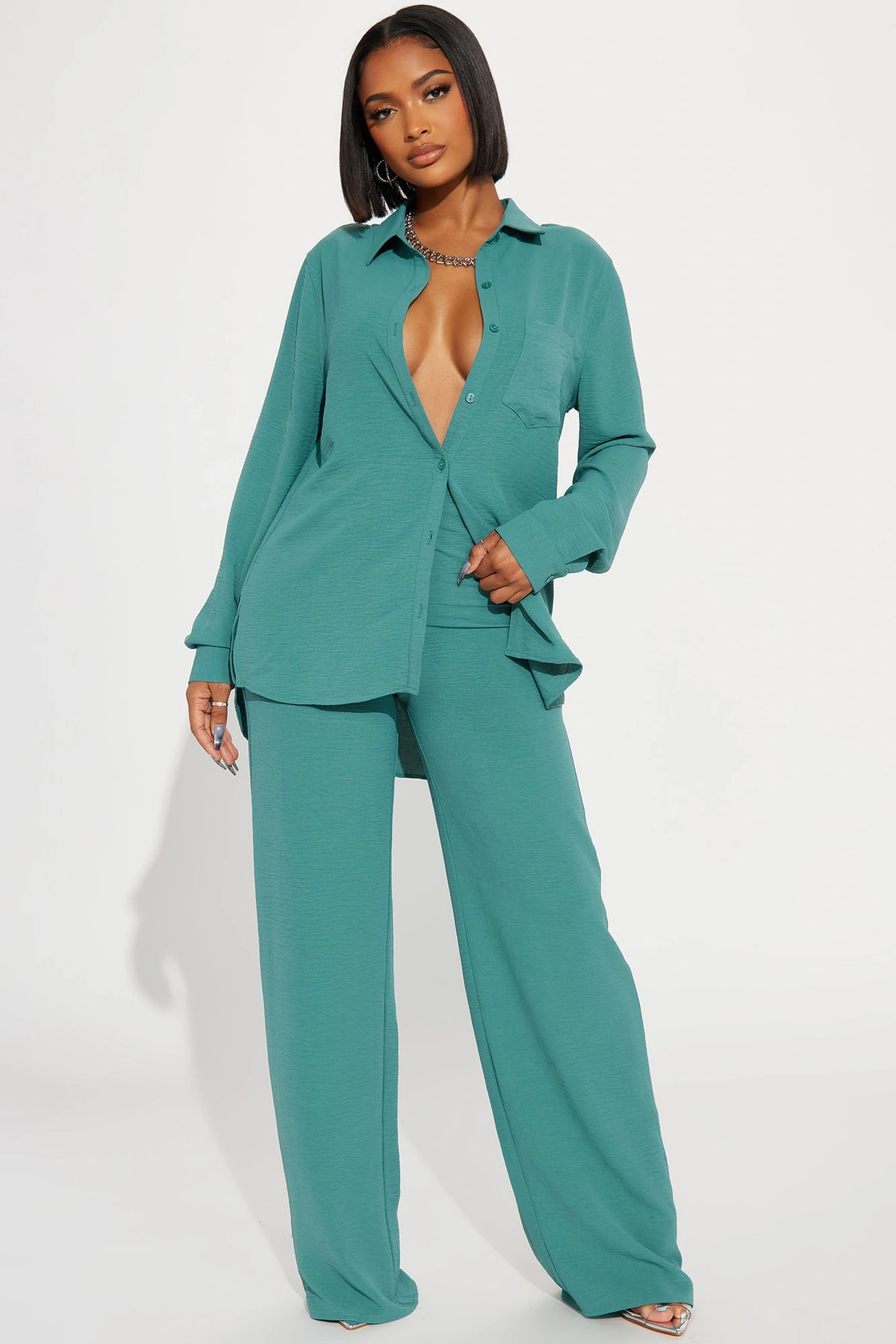 Makenzie Pant Set - Green — Verde