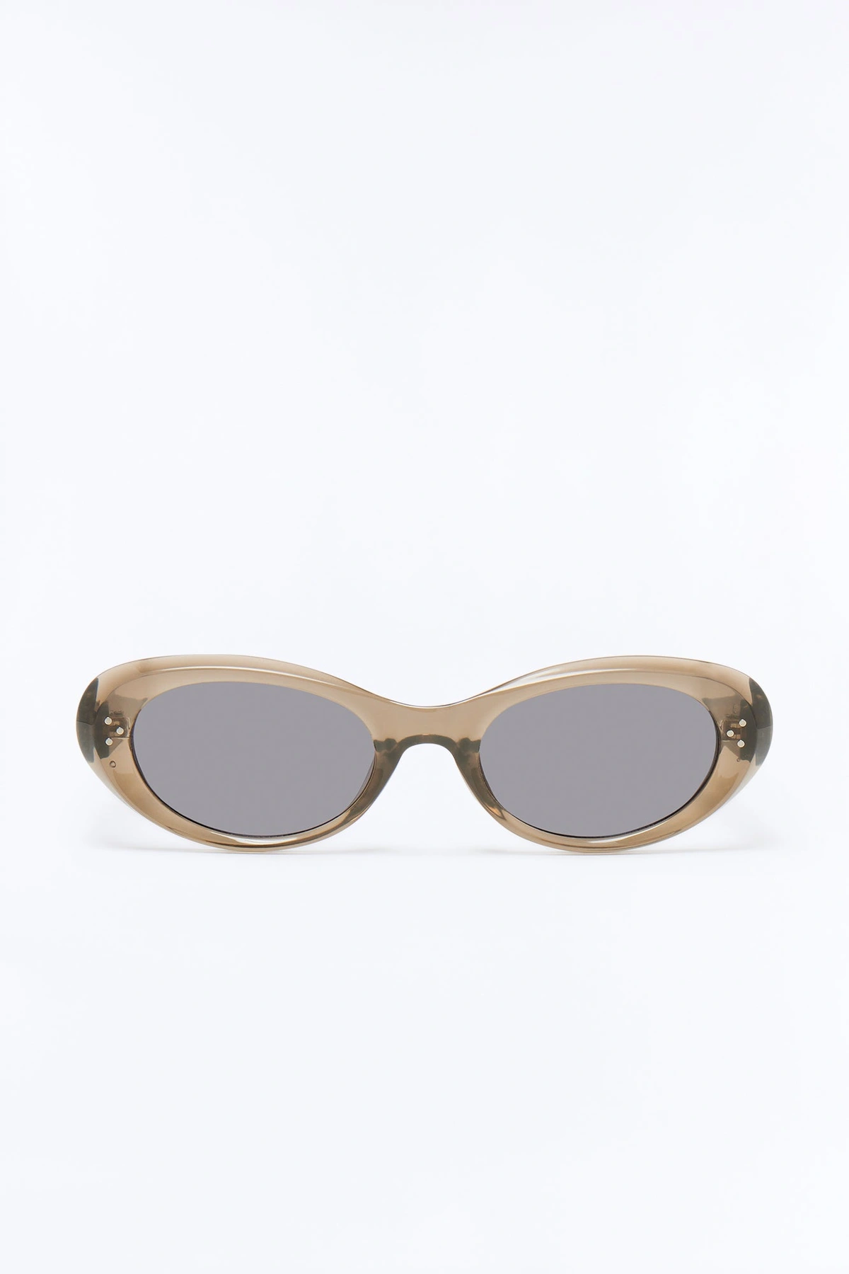 Midtown Round Sunglasses - Grey — Cinzento