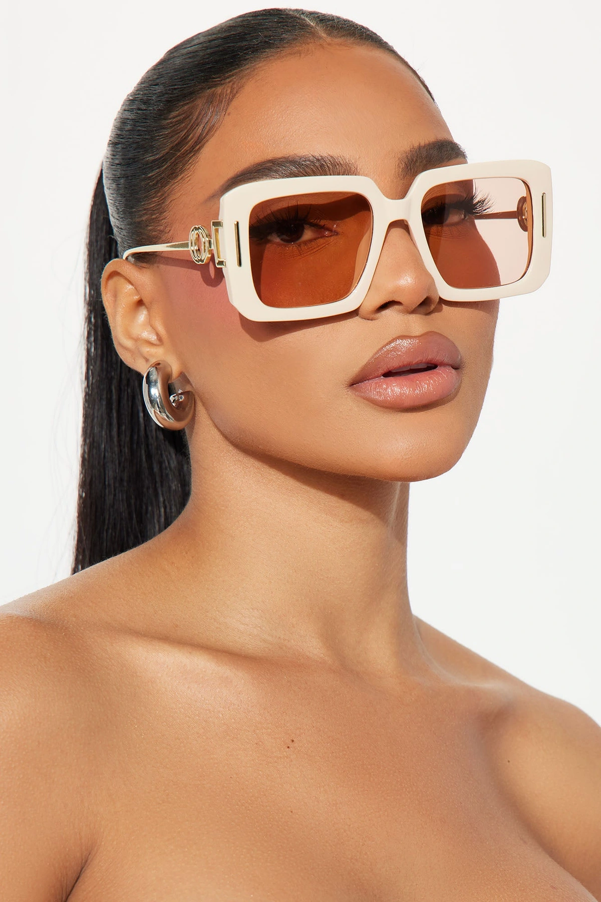 Brunch At Perch Sunglasses - Nude — Nude
