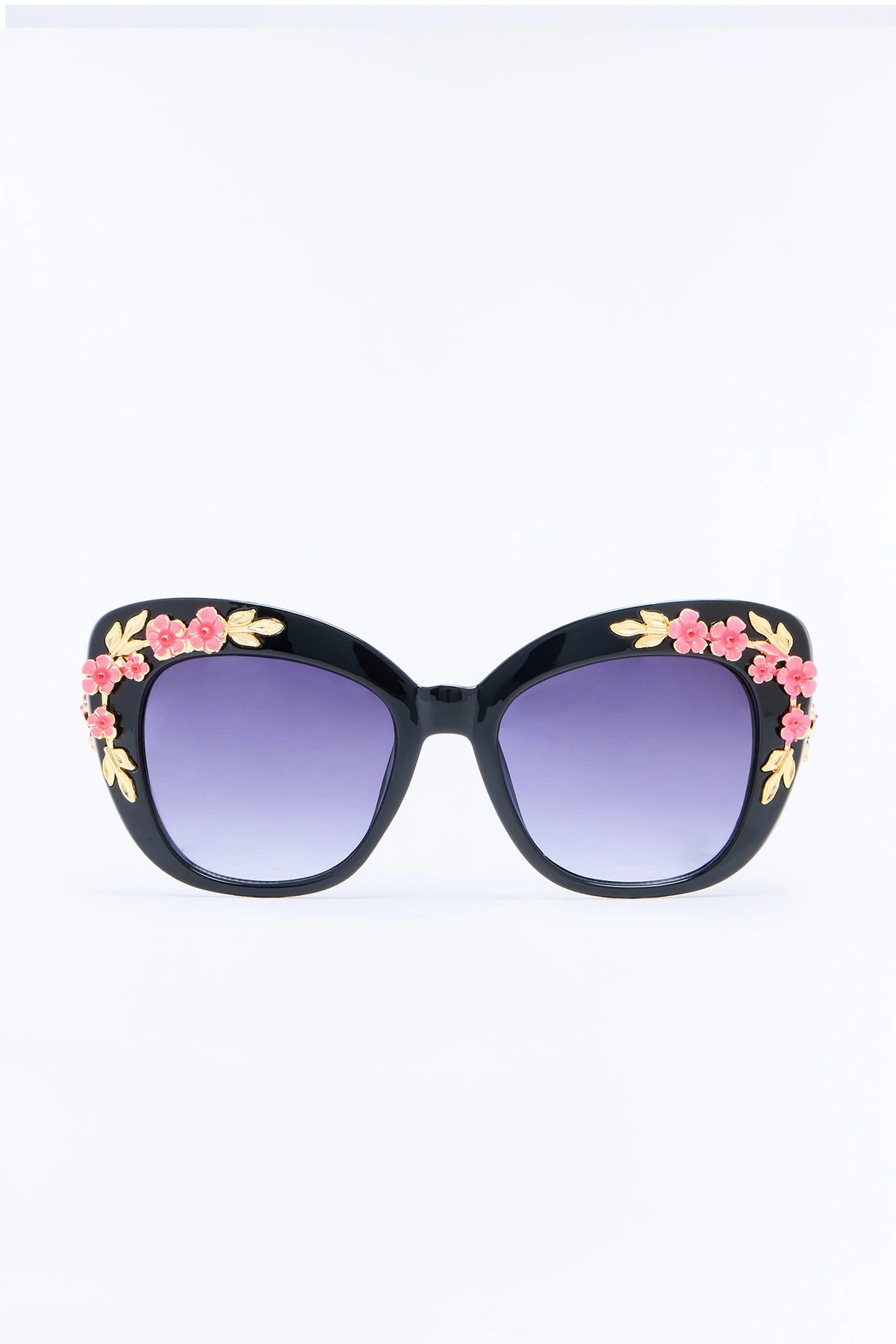 Garden Goddess Sunglasses - Black/combo — Preto/combinação