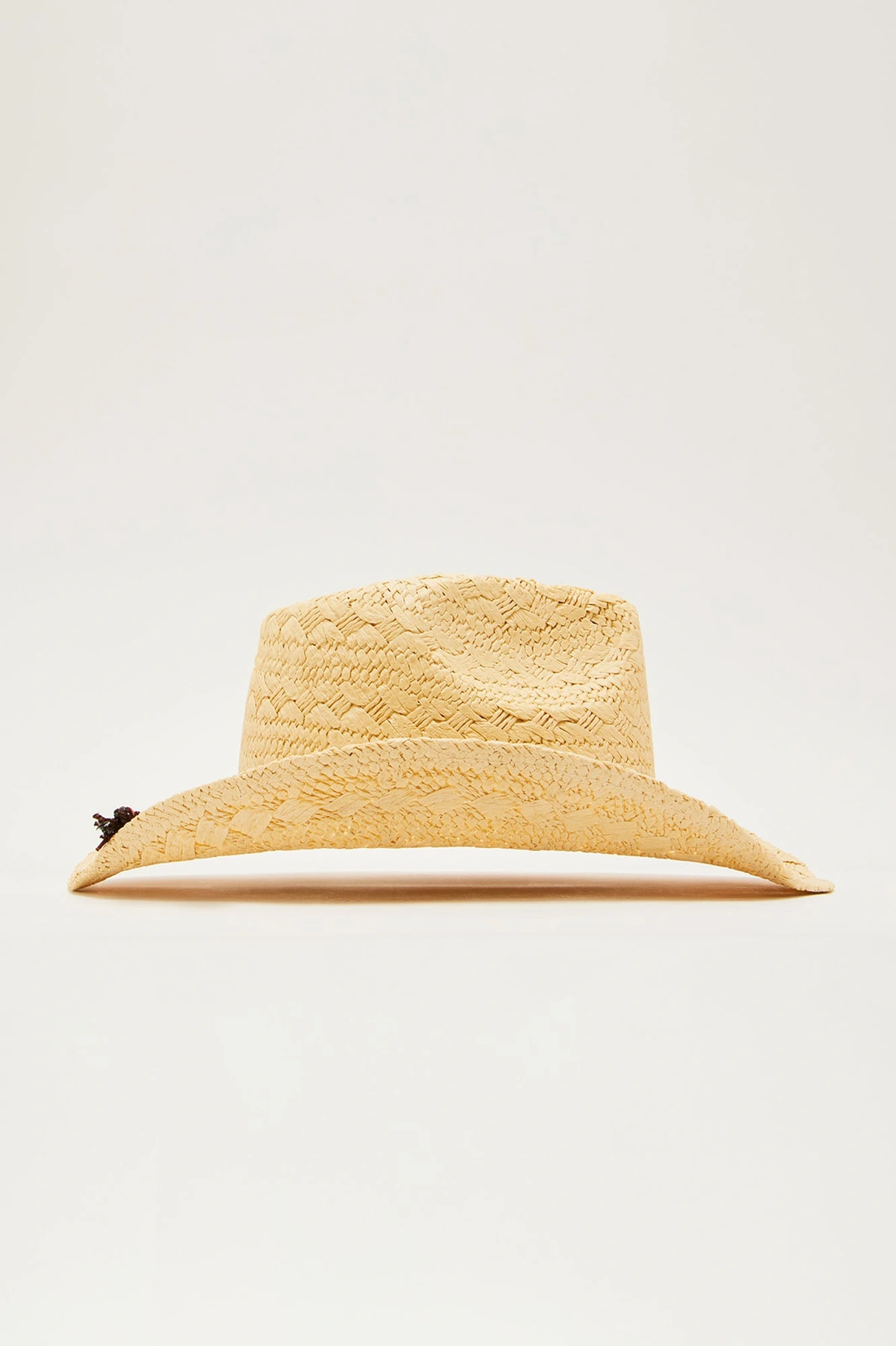 Good Vibes Cowboy Hat - Natural/Combo — Natural/combinação