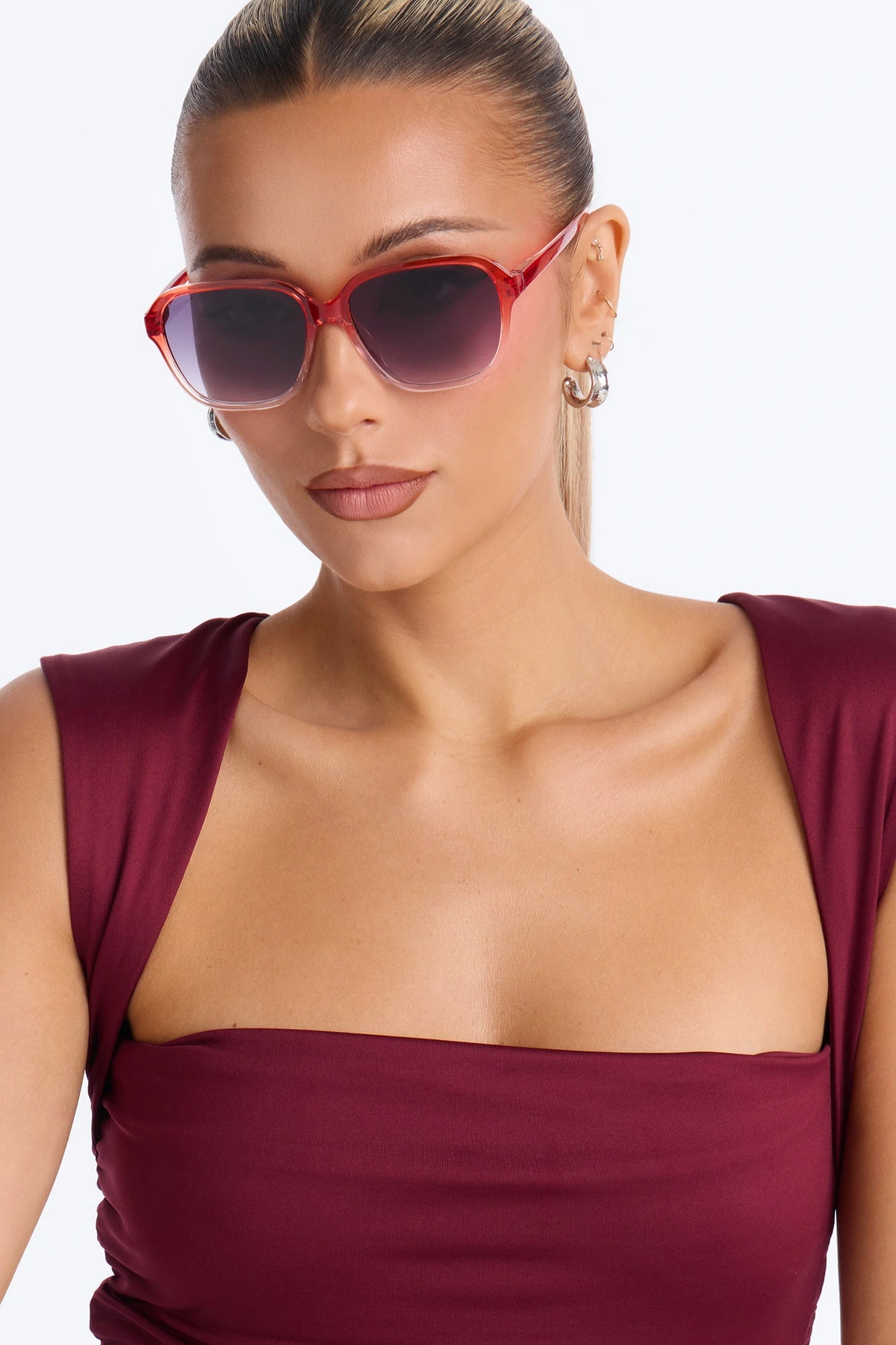 Summer Vacation Sunglasses - Orange/combo — Laranja/combinação