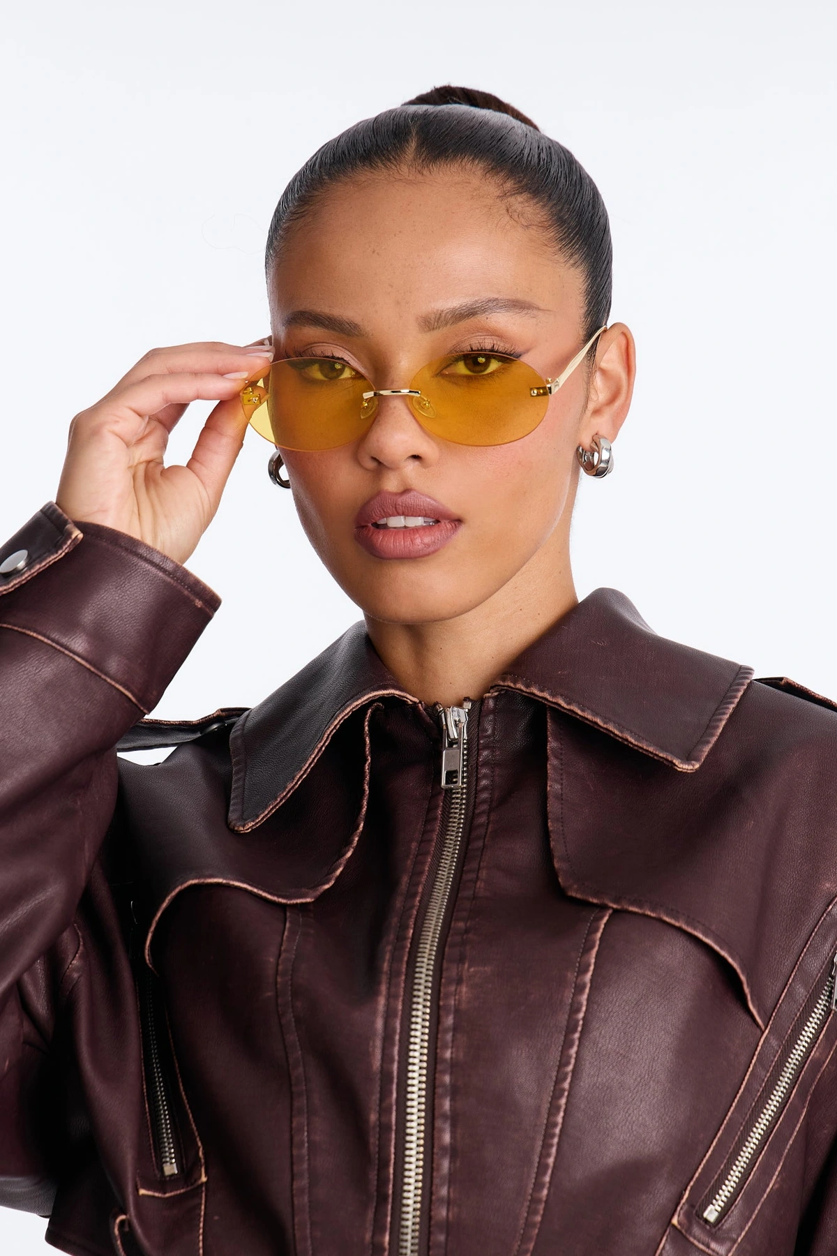 Should Have Been Us Sunglasses - Gold/Yellow — Dourado/Amarelo