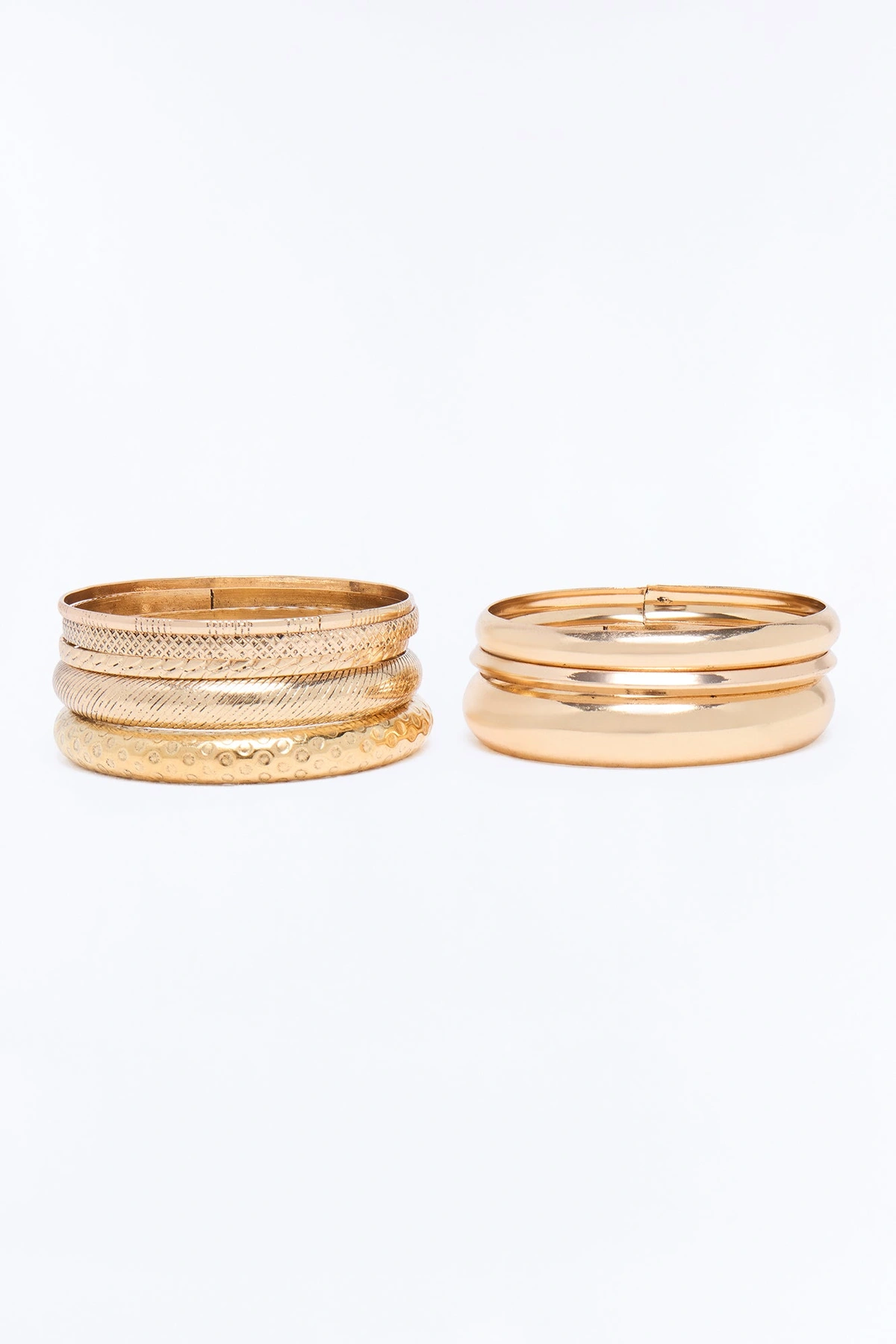 Calico 8 Piece Bracelet Set - Antique Gold — Antique Dourado