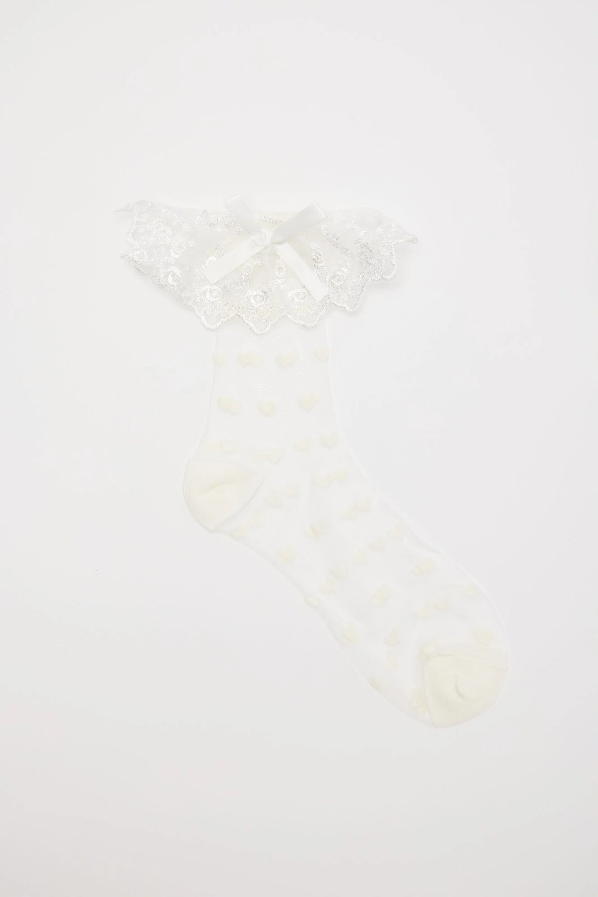 Not Your Babydoll Socks - White — Branco