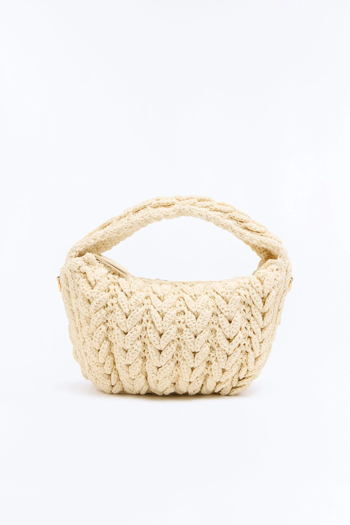 Knit Dreams Crochet Bag - Ivory — Marfim