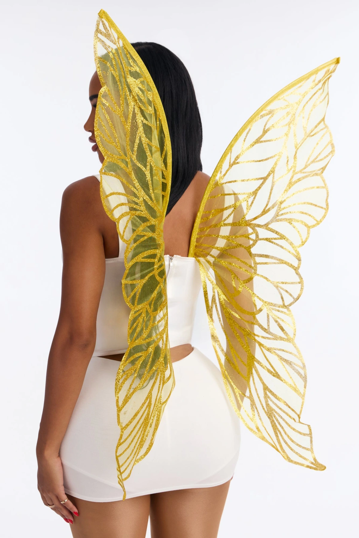 She Was A Fairy Wings - Gold — Dourado