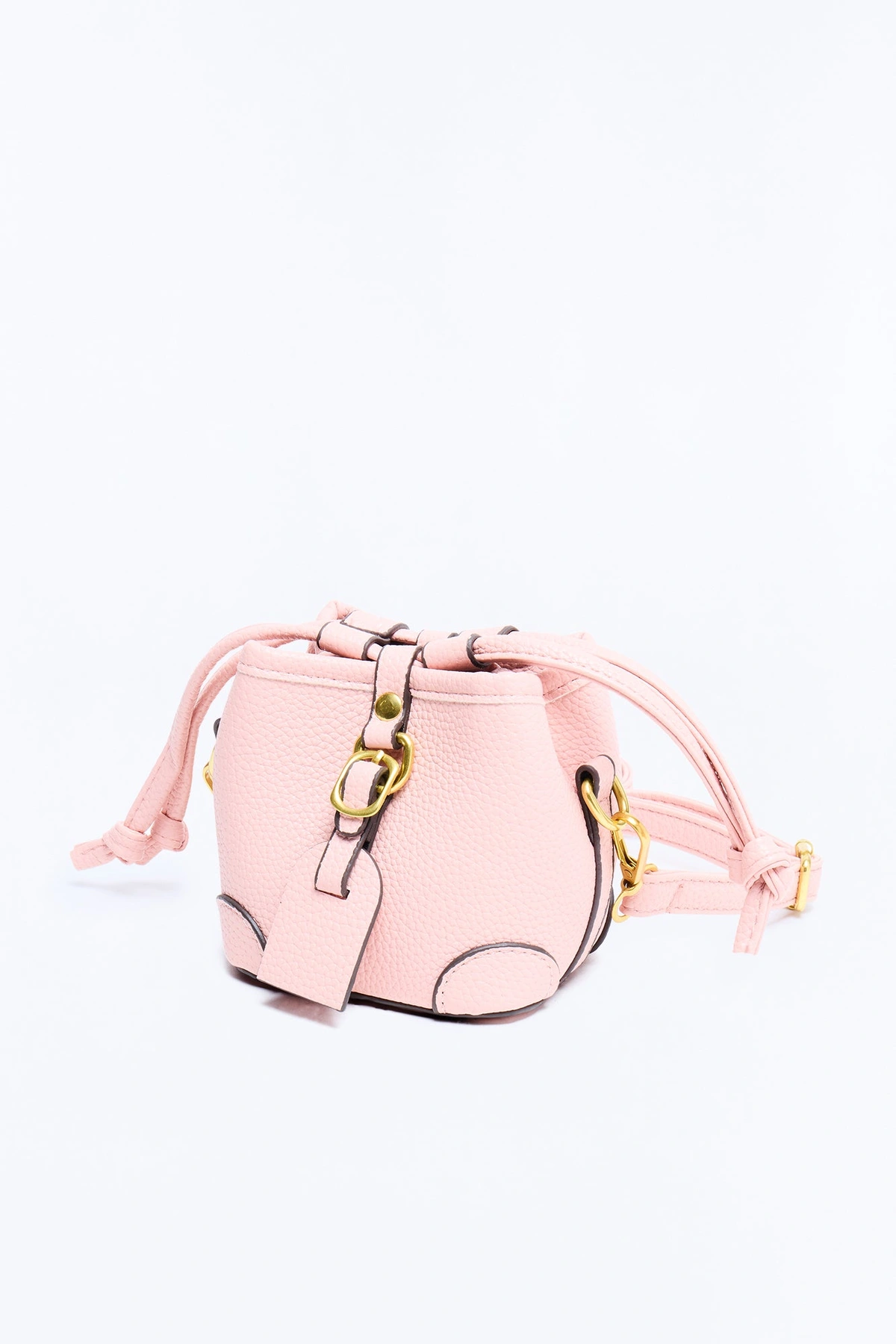 Carry On Mini Faux Leather Crossbody Handbag - Pink — Rosa