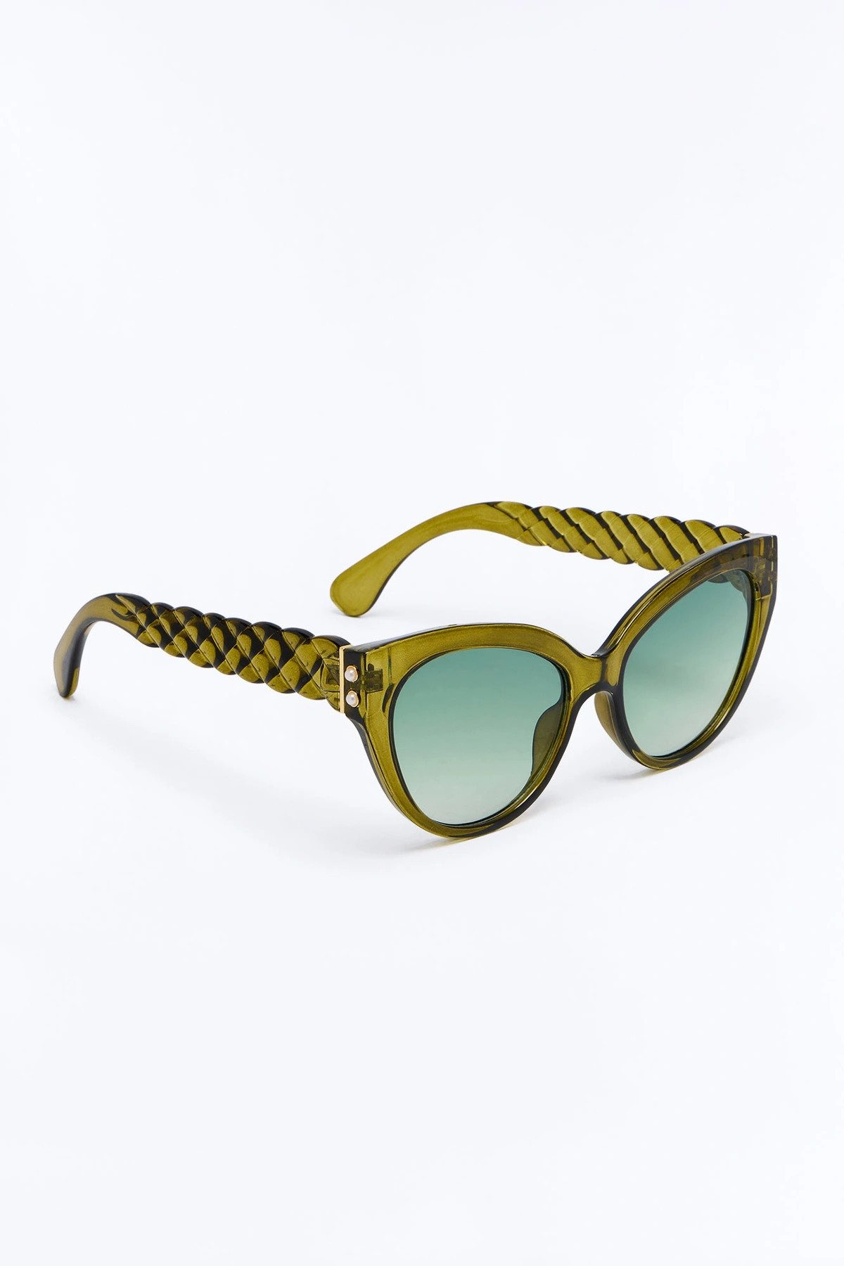 Sol Muse Sunglasses - Green — Verde