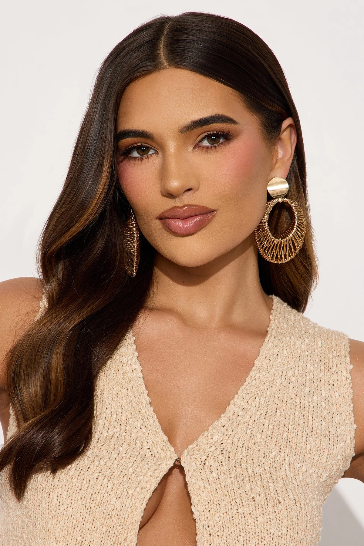 Zinnia Earrings - Gold — Dourado