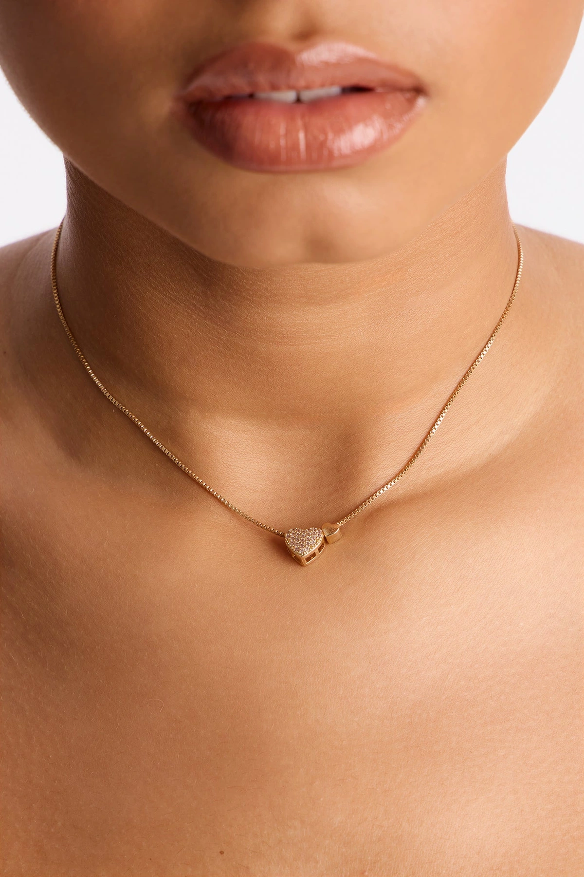 Unbreakable Love Necklace - Gold — Dourado