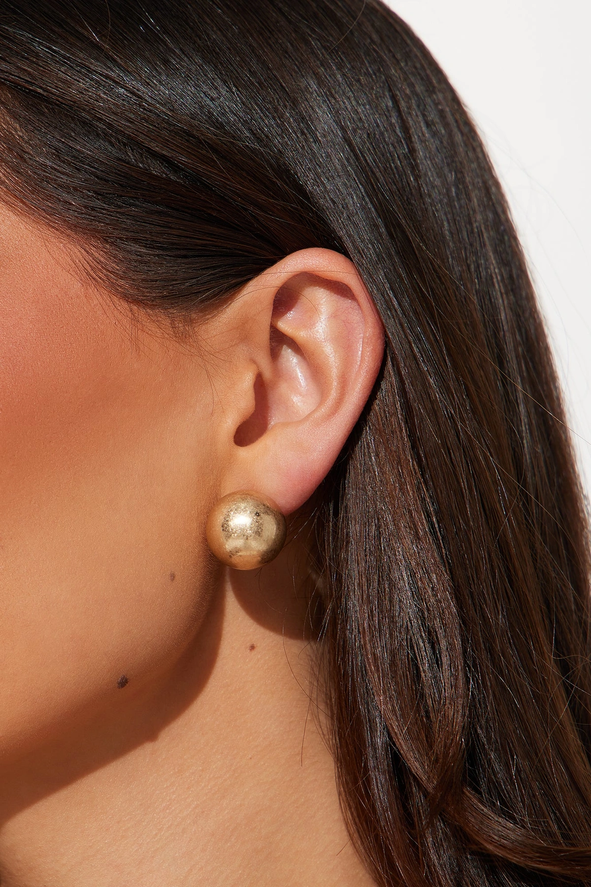 Wrecker Ball Earrings - Gold — Dourado