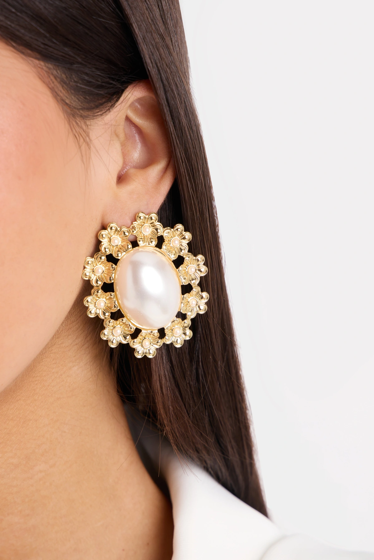 Perfect Reflection Earrings - Gold/combo — Dourado/combinação