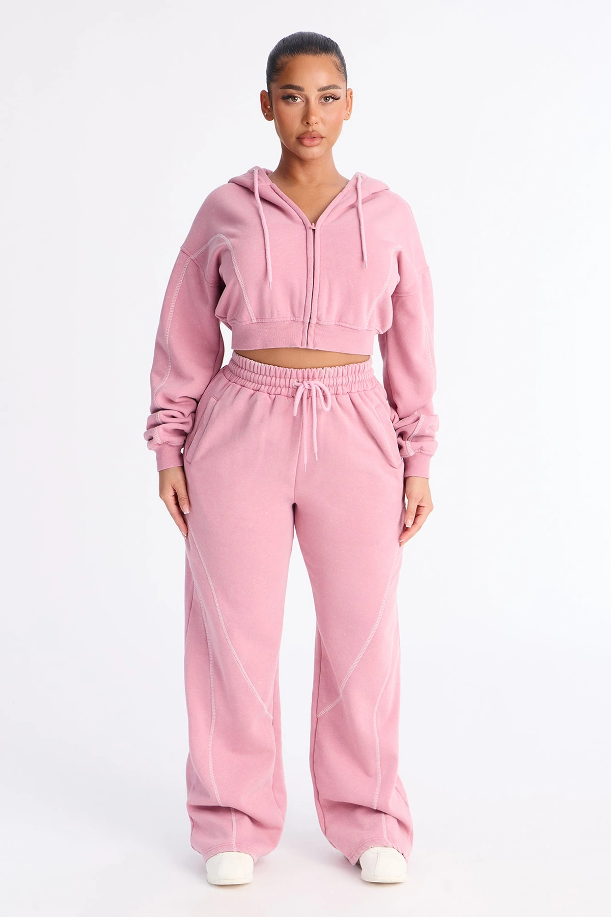 Norah Washed Lounge Pant - Mauve — Malva