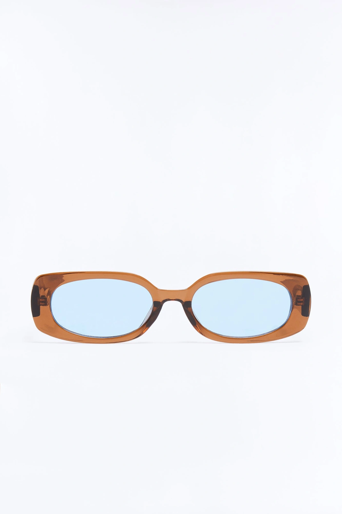 Lost My Mind Circular Sunglasses - Brown — Castanho