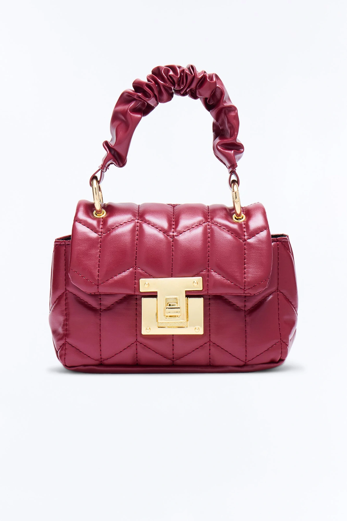 Cutie Crossbody Handbag - Burgundy — Bordô
