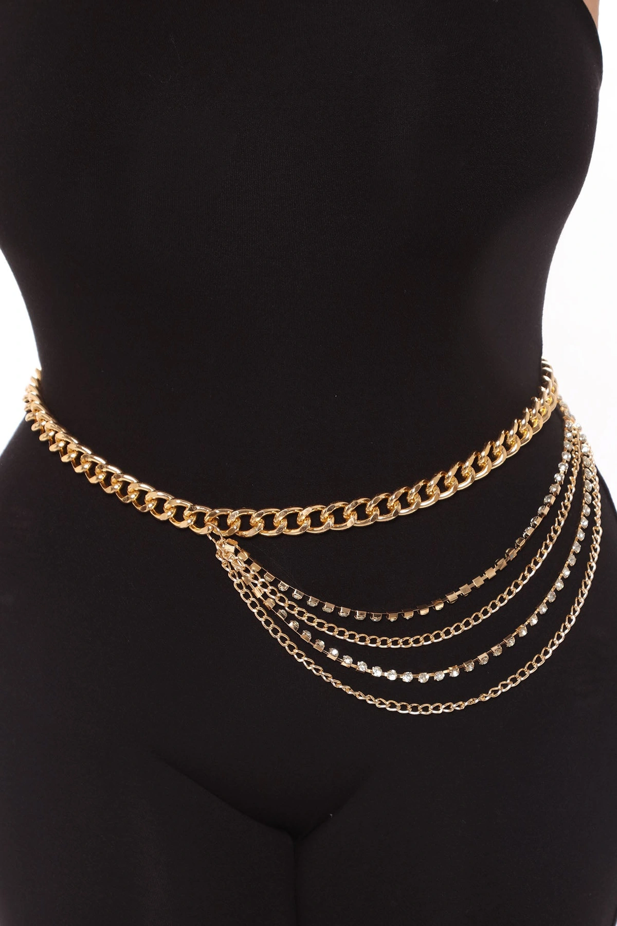 Bling It On Belly Chain - Gold — Dourado