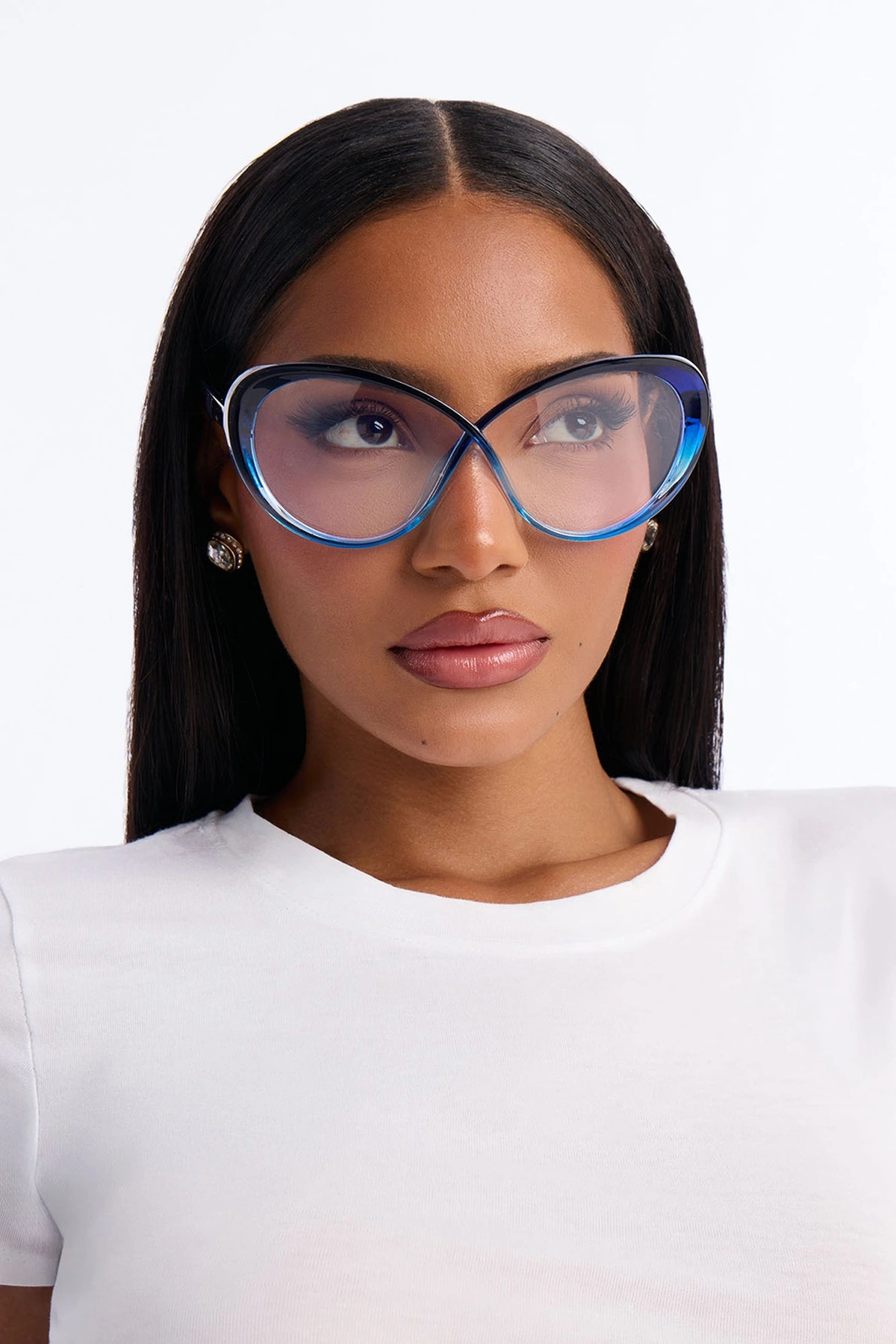 Per My Last Email Blue Light Glasses - Blue — Azul