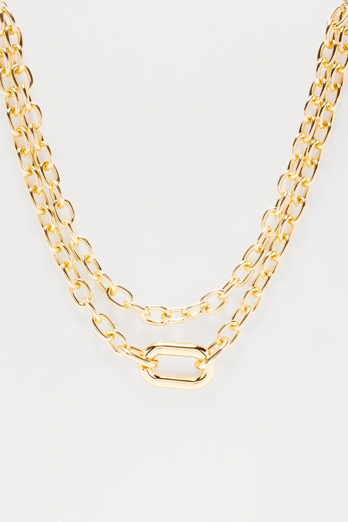 Always Authentic Necklace - Gold — Dourado