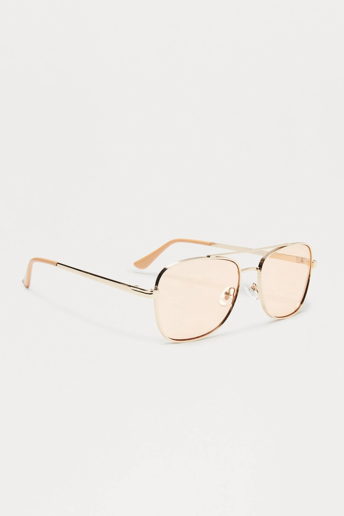 Sweetest Gem Sunglasses - Nude — Nude