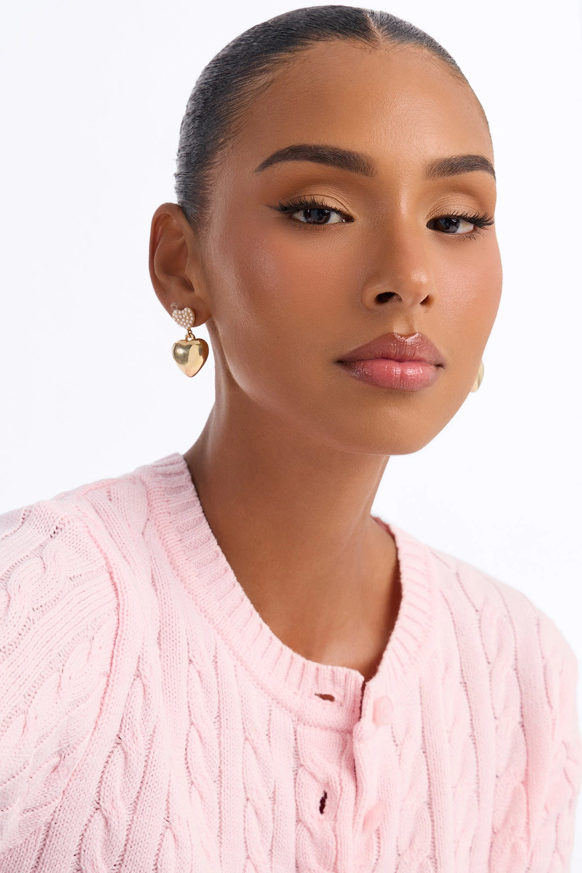 My Darling Love Drop Earrings - Gold — Dourado